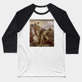 Elijah in the Wilderness by Frederic Leighton Baseball T-Shirt